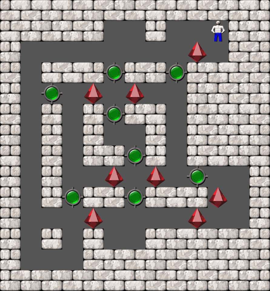 Сокобан More Bugs collections уровень 137